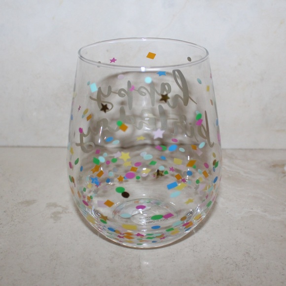 Francesca’s Happy Birthday Wine Glass (NWT) - Picture 4 of 6